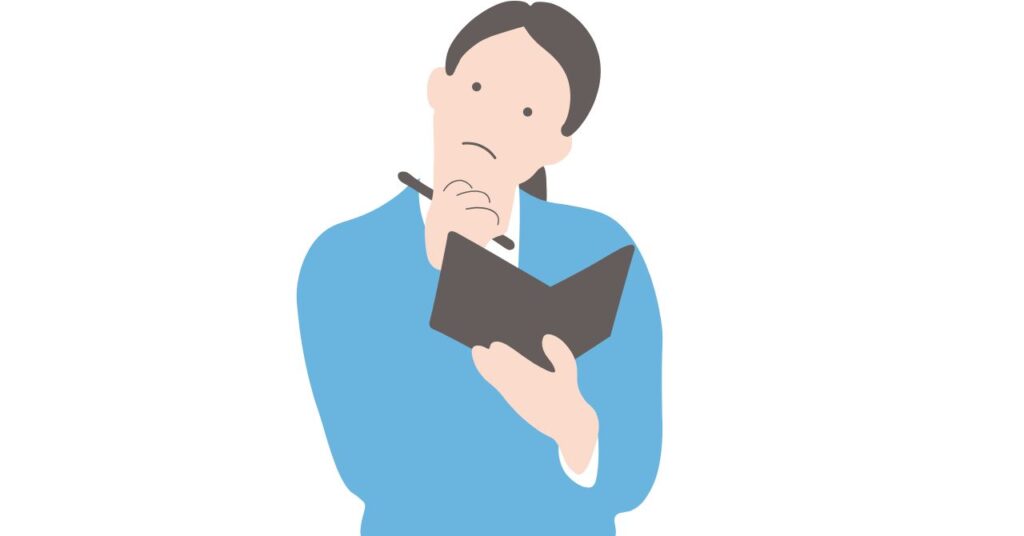 復職面談 交渉術で準備した回答メモのイメージ