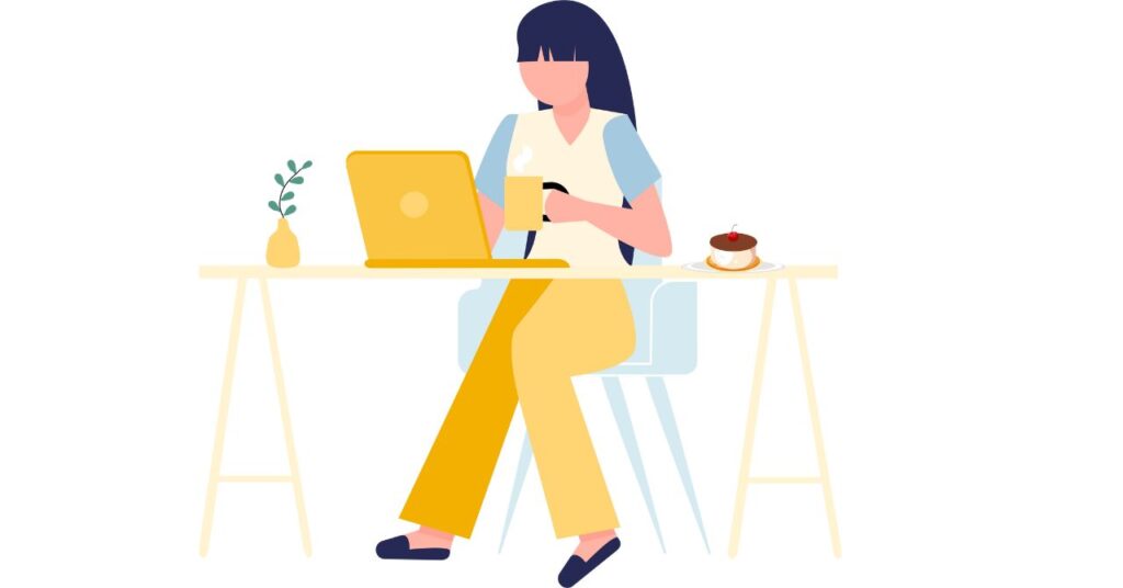 復職準備としてスケジュールを見直している様子