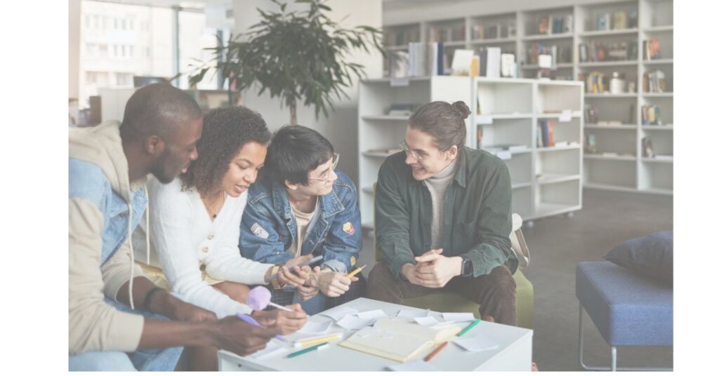 コミュニケーションの多様性を表現した図